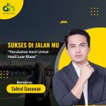 FOSBB : Syahrul Gunawan memberikan motivasi kepada siswa SMA Darul Hikam.